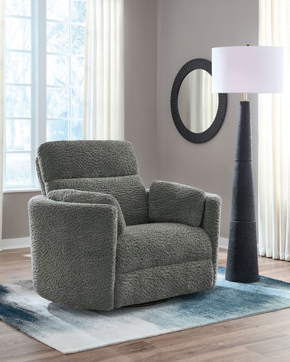 Gosaldo - Swivel Glider Recliner - Hornell Furniture Outlet