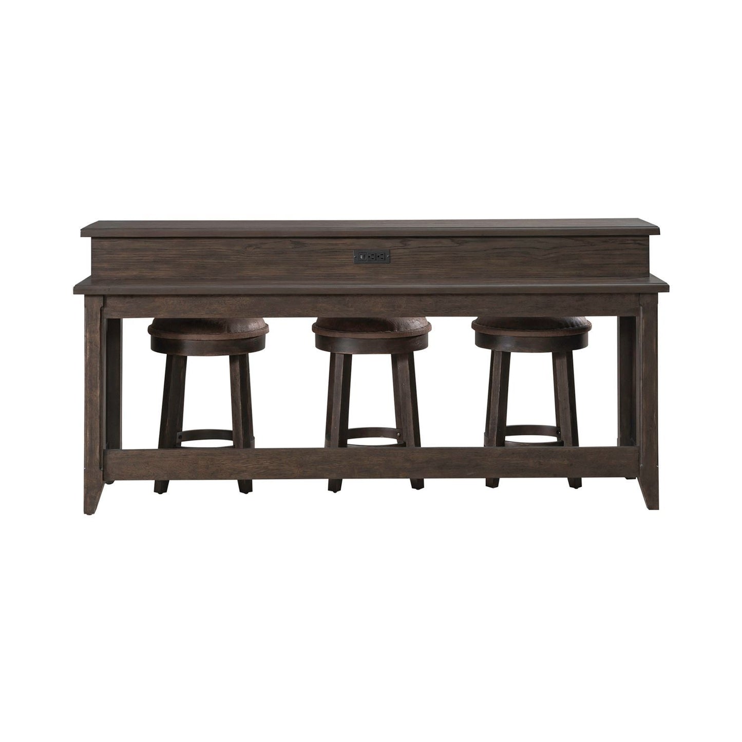 Paradise Valley - 4 Piece Living Room Set - Dark Brown - Hornell Furniture Outlet