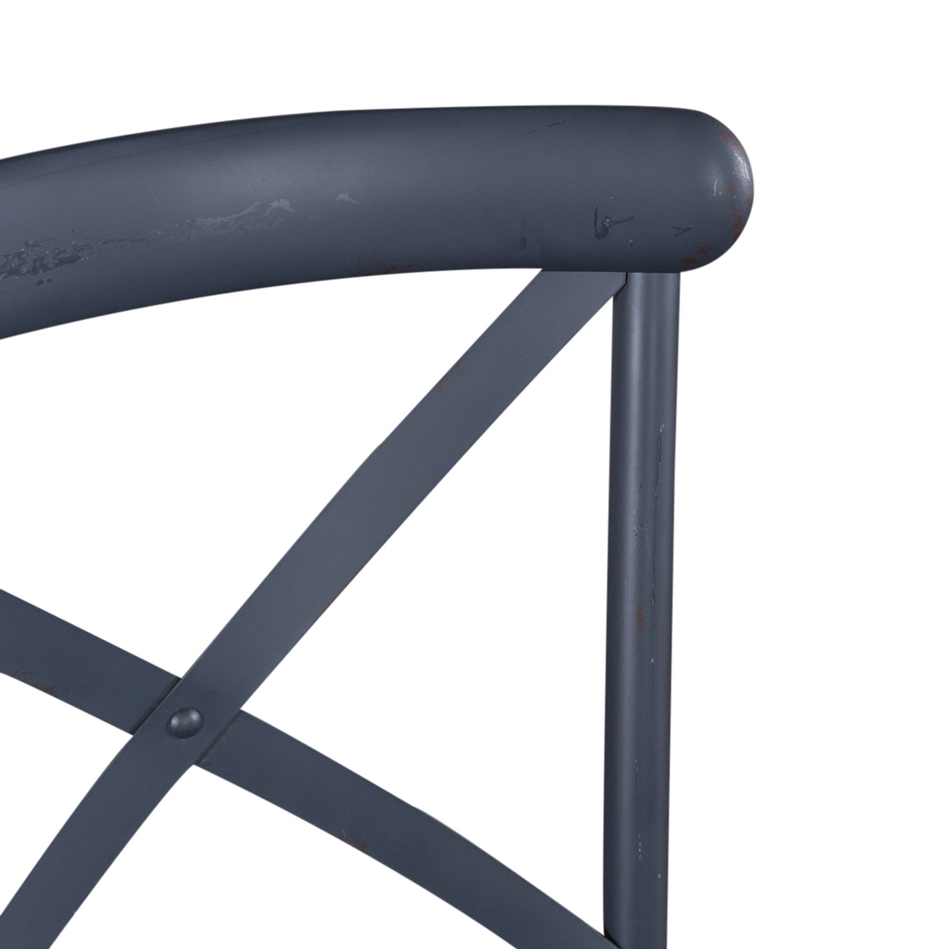 Vintage Series - X Back Counter Chair - Hornell Furniture Outlet
