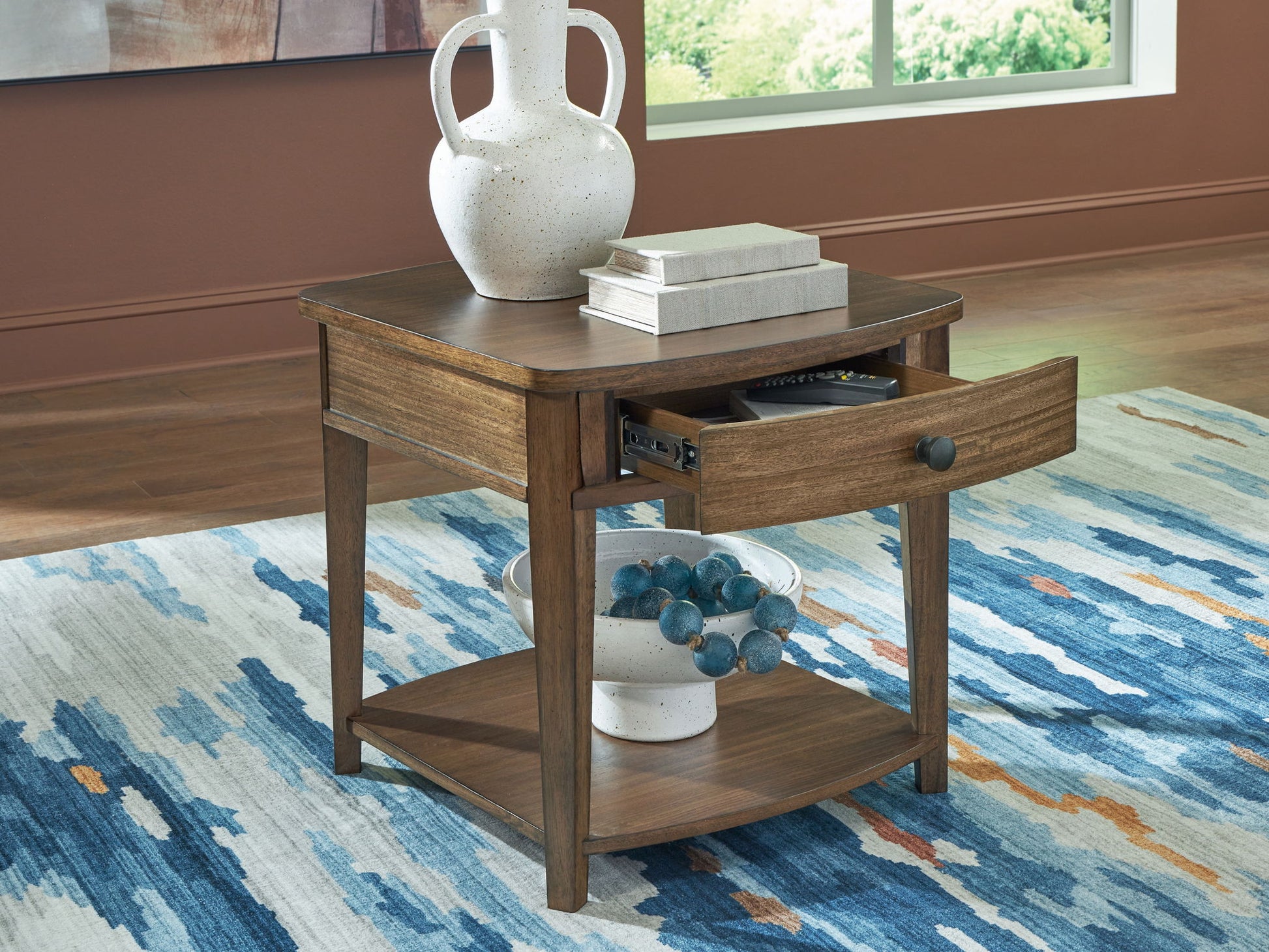 Burkbyer - Rectangular Table - Hornell Furniture Outlet