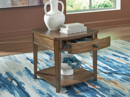 Burkbyer - Rectangular Table - Hornell Furniture Outlet