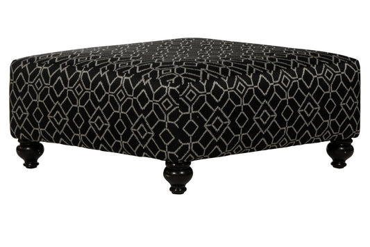 Cumberland - Cocktail Ottoman - Onyx - Hornell Furniture Outlet