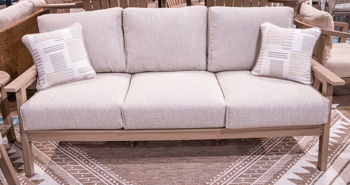 Grover Beach - Driftwood - Sofa With Cushion - Hornell Furniture Outlet