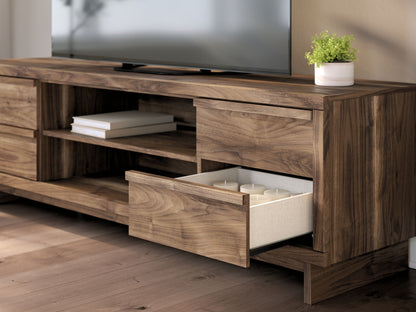 Zadilyn - TV Stand With Fireplace Option - Hornell Furniture Outlet