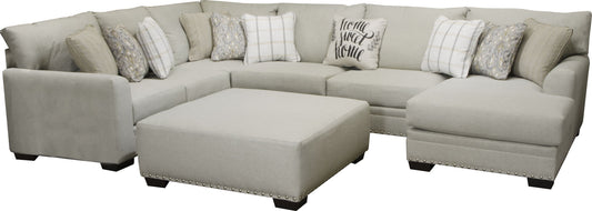 Middleton Modular Sectional - Cocktail Ottoman - Cement - Hornell Furniture Outlet