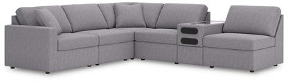 Modmax - Granite - Sectional - Hornell Furniture Outlet