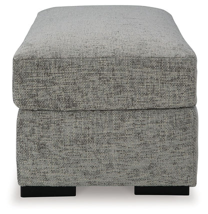 Dunmor - Graphite - Ottoman - Hornell Furniture Outlet