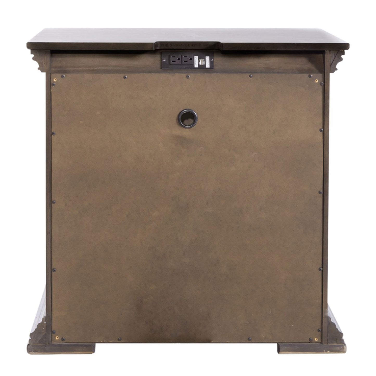 Big Valley - 2 Drawer Night Stand w/ Charging Station - Hornell Furniture Outlet