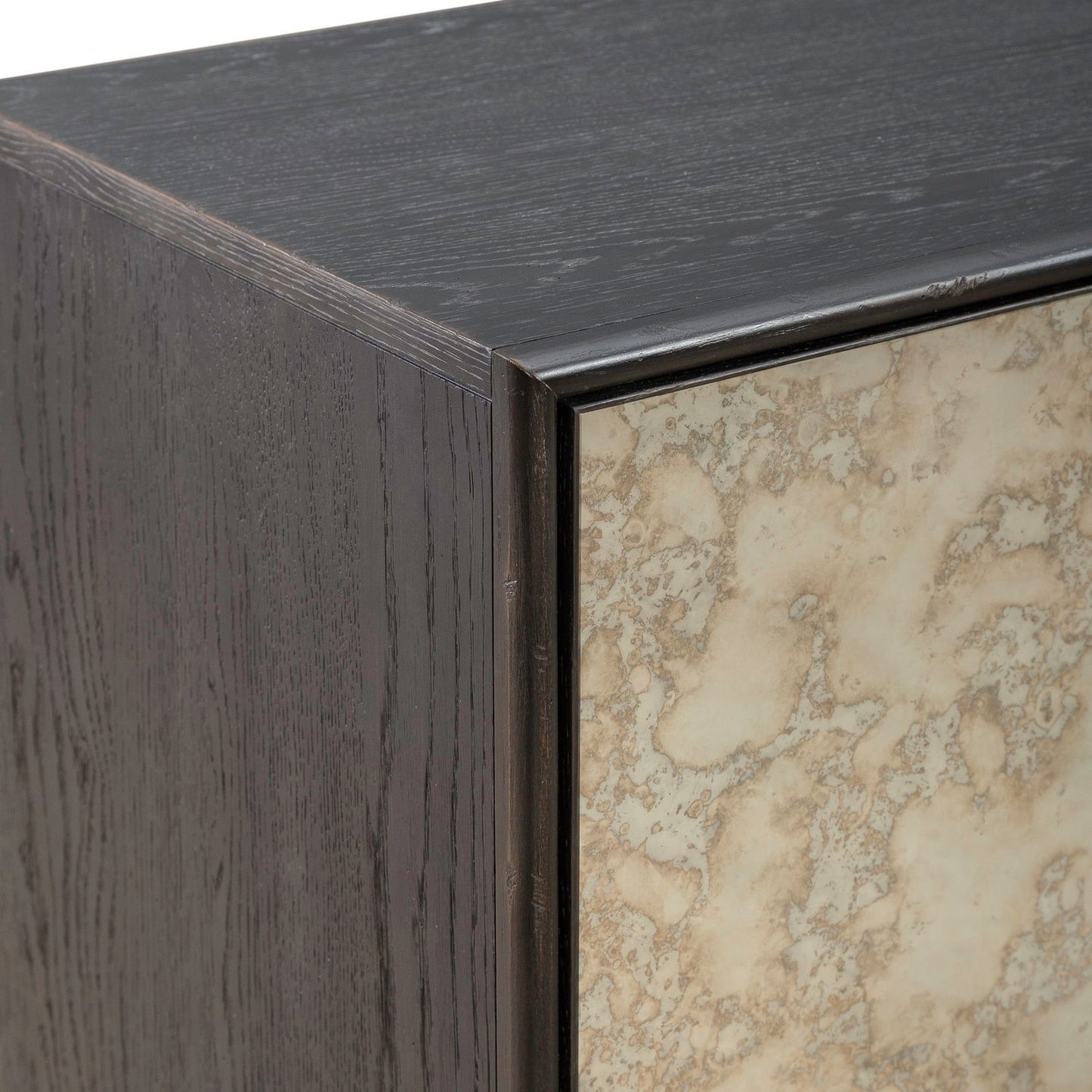 Barlowe - 4 Door Accent Cabinet - Brown - Hornell Furniture Outlet