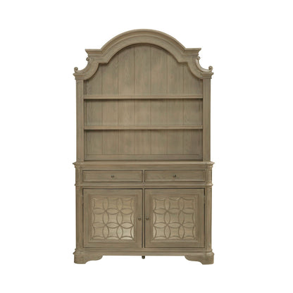 Magnolia Manor - Hutch & Buffet - Hornell Furniture Outlet