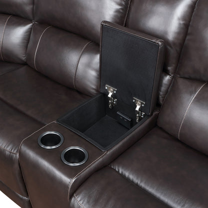 Alexandria - Leather Power Sectional - Hornell Furniture Outlet
