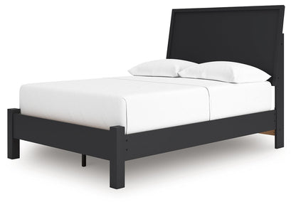Danziar - Panel Bed With Low Footboard - Hornell Furniture Outlet