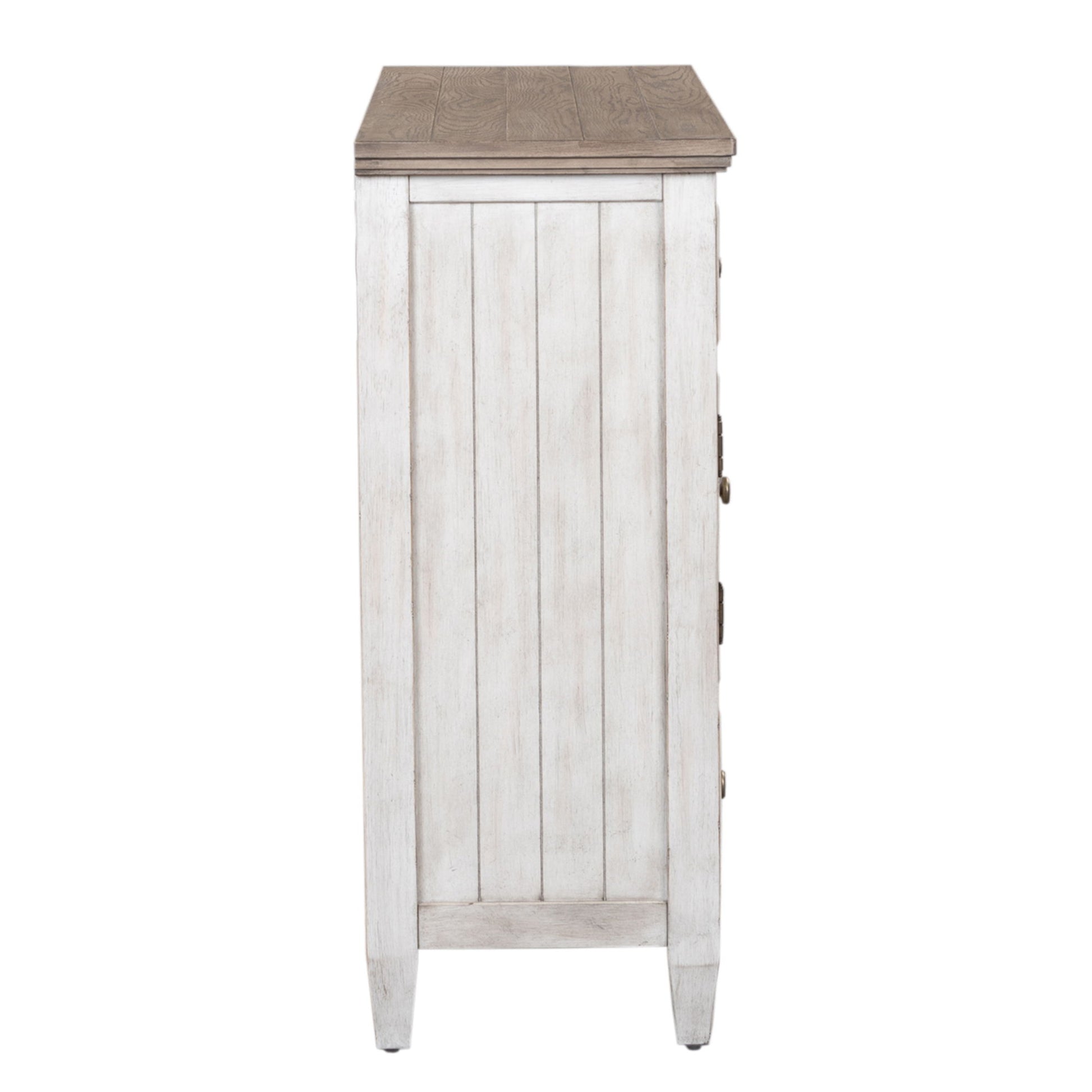 Heartland - 2 Door 6 Drawer Chesser - White - Hornell Furniture Outlet
