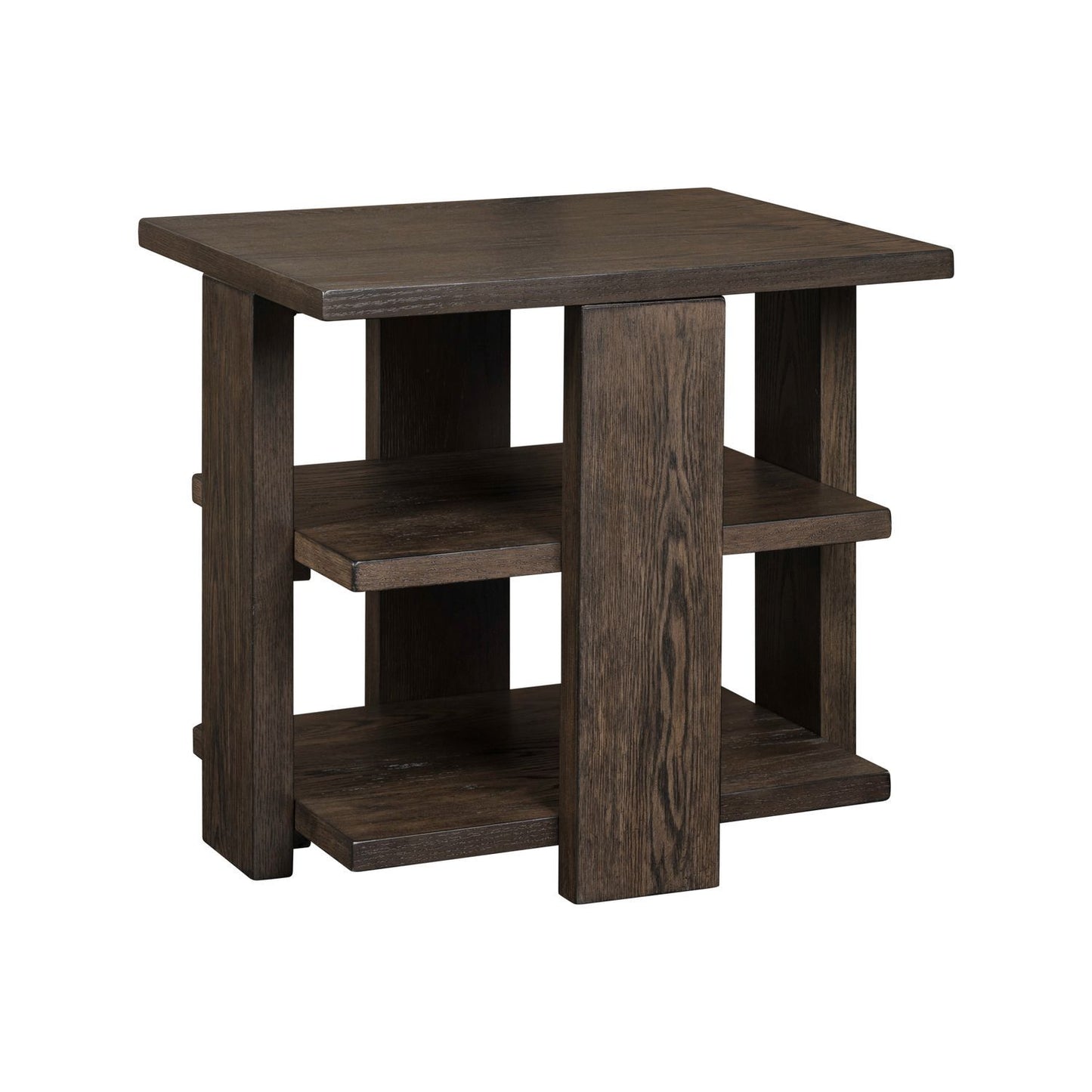 Harrison - End Table - Brown - Hornell Furniture Outlet