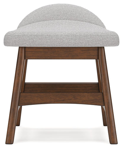 Lyncott - Light Gray / Brown - Home Office Desk Chair - Hornell Furniture Outlet
