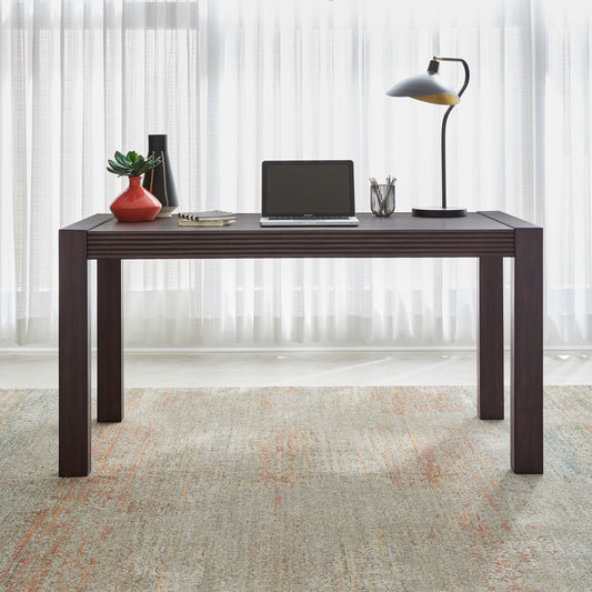 Modern Edge - Writing Desk - Caffe - Hornell Furniture Outlet