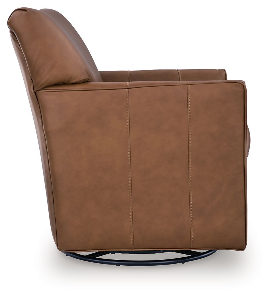 Braydunn - Swivel Glider Accent Chair - Hornell Furniture Outlet