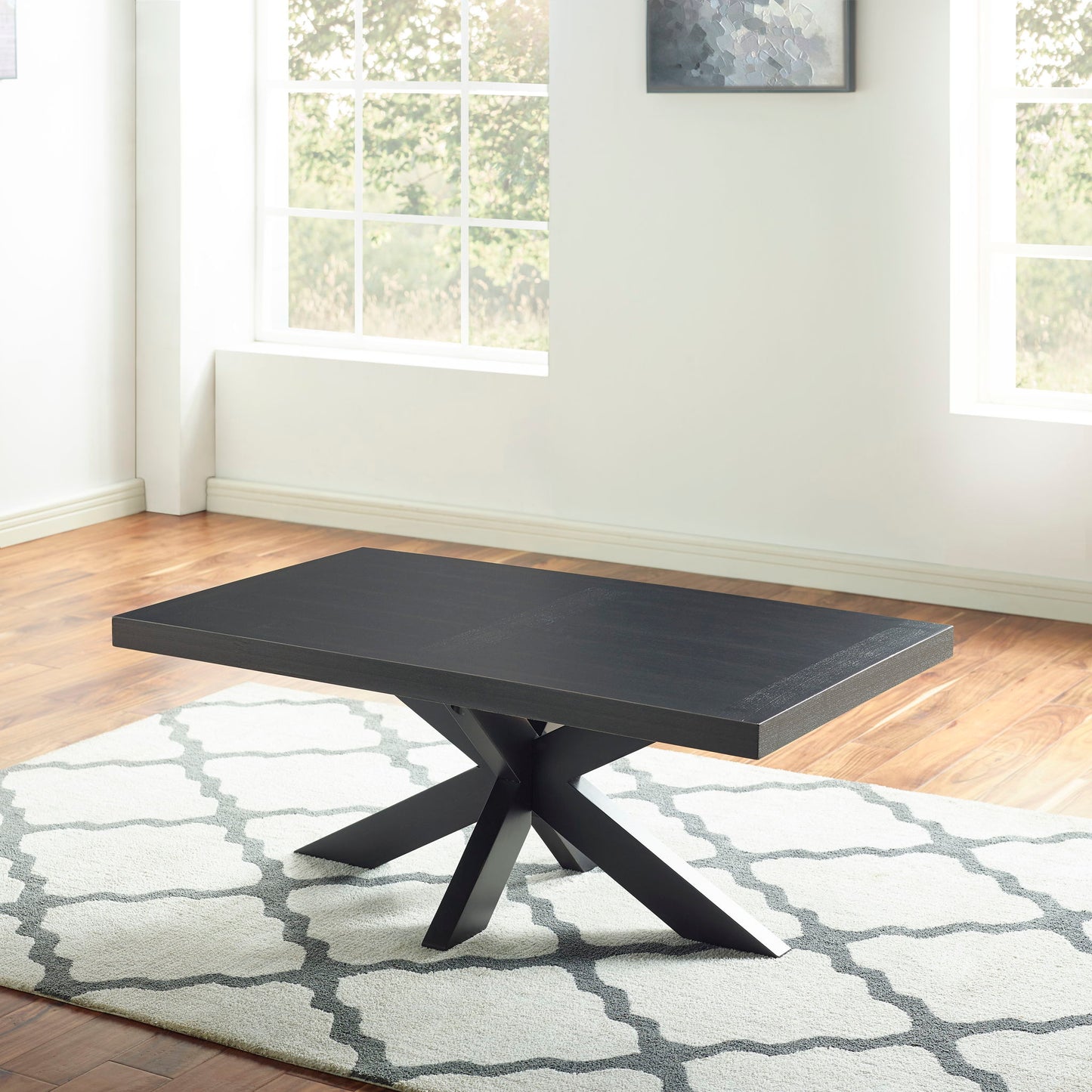 Harris - Cocktail Table - Black - Hornell Furniture Outlet
