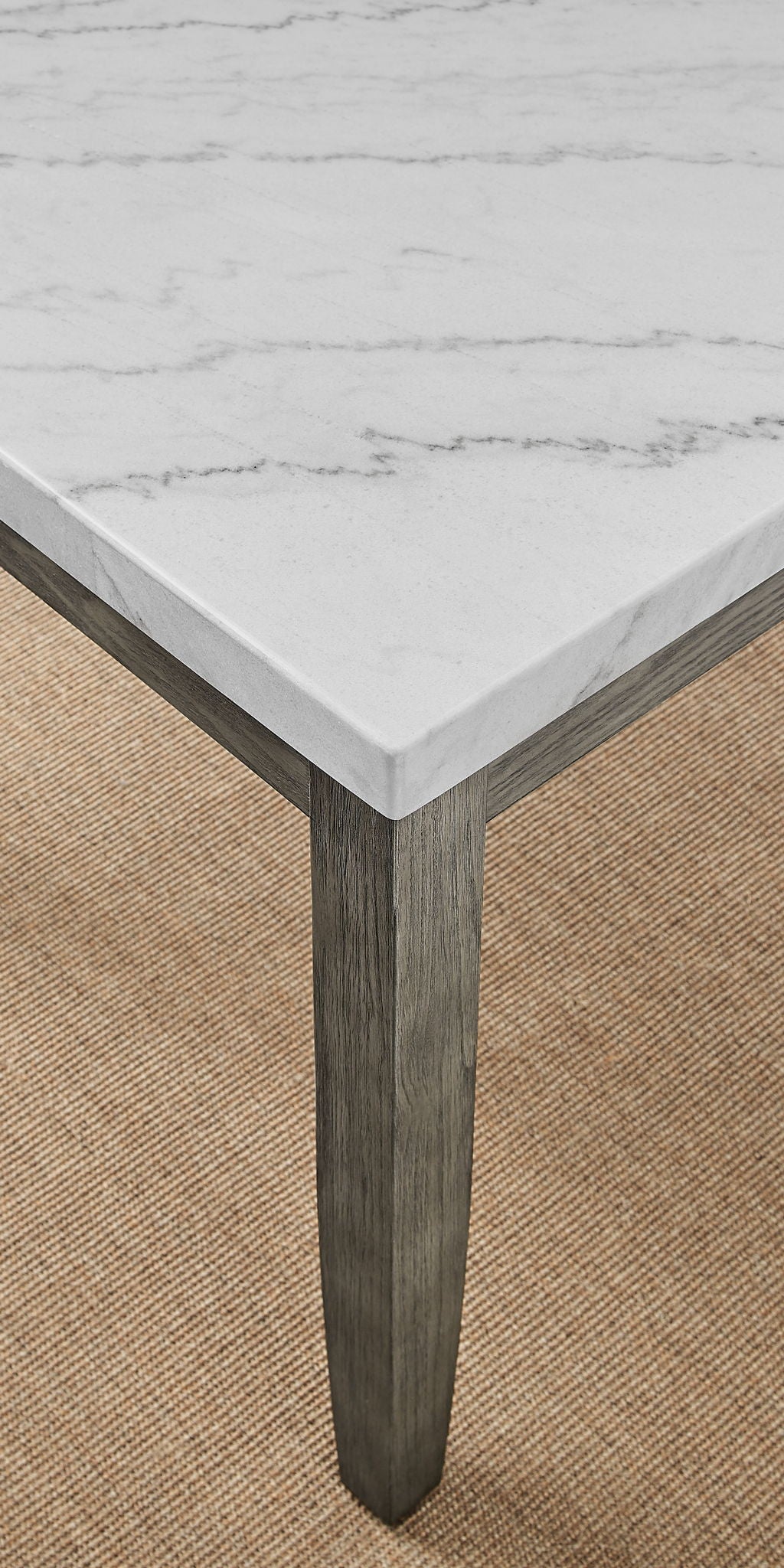 Emily - Guangxi White Marble Top - White - Hornell Furniture Outlet