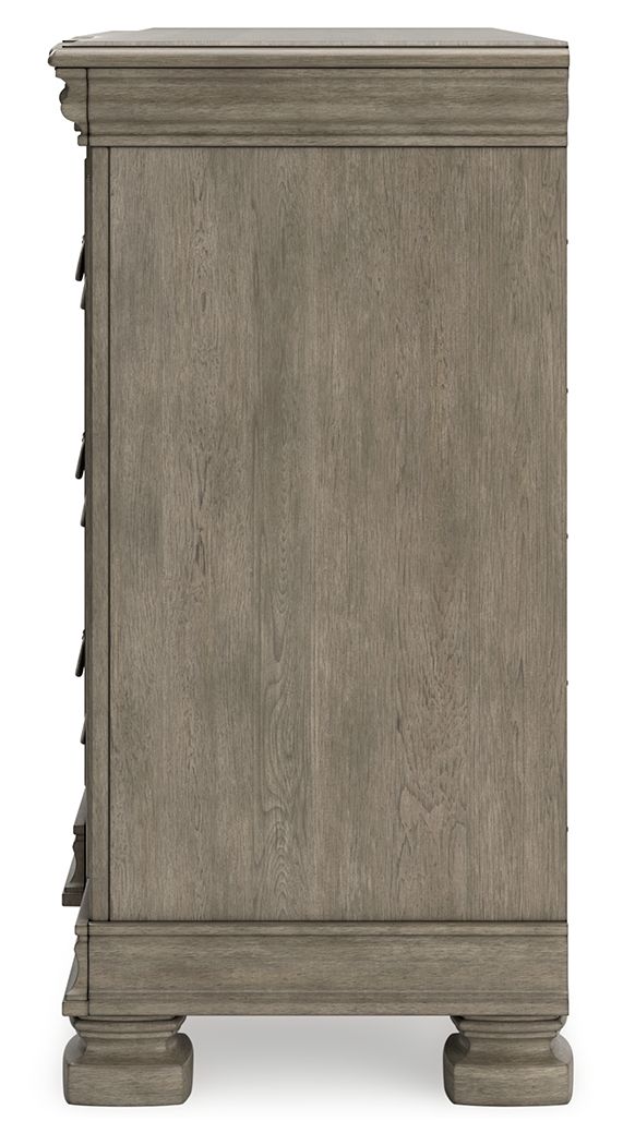 Lexorne - Gray - Dresser - Hornell Furniture Outlet