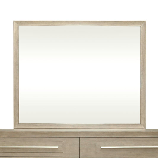 Brentwood - Landscape Mirror - Sandstone - Hornell Furniture Outlet