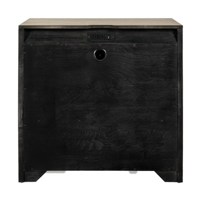 Proximity Place - Bedside Chest With Charging Station - Brown - Hornell Furniture Outlet