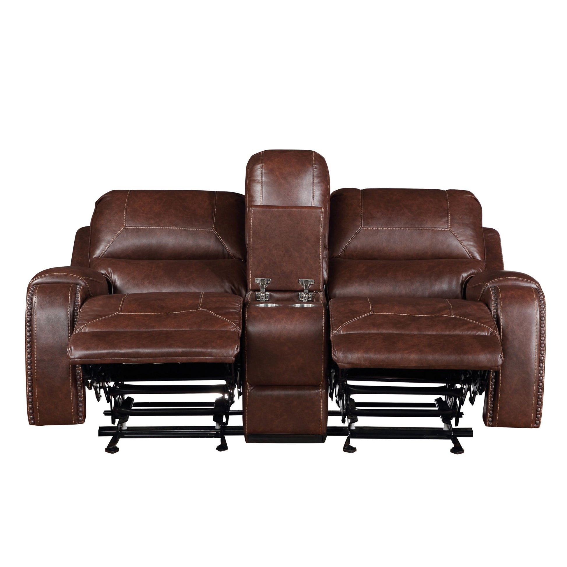 Keily - Manual Motion Glider Loveseat - Hornell Furniture Outlet