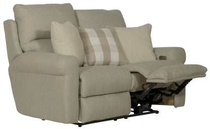 Westport - Power Lay Flat Reclining Loveseat - Hornell Furniture Outlet