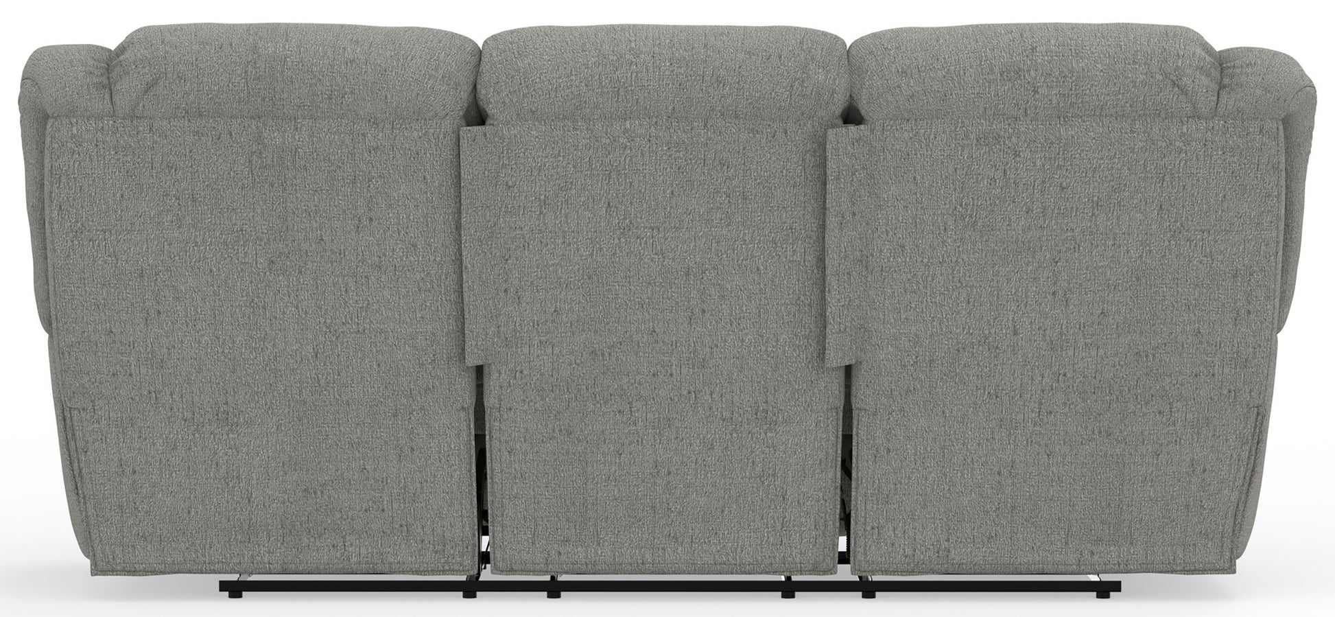Trifecta - Sofa With 3 Recliners and Drop Down Table - Hornell Furniture Outlet