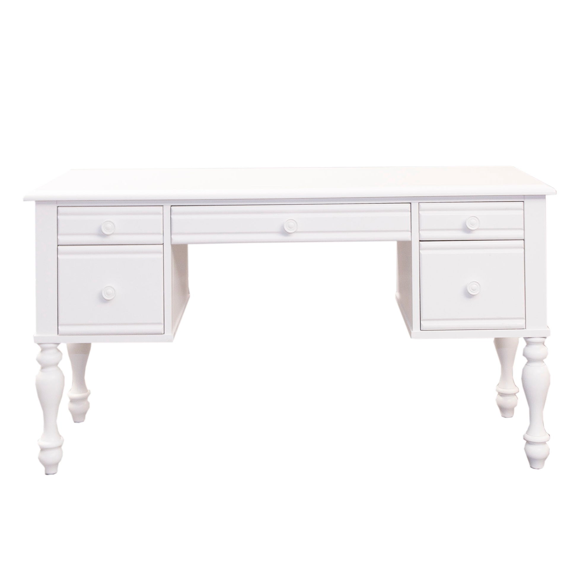 Summer House - Wood Vanity Desk - White - Hornell Furniture Outlet