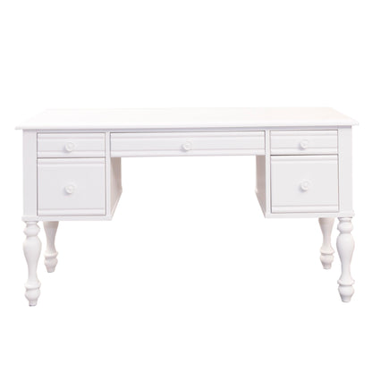 Summer House - Wood Vanity Desk - White - Hornell Furniture Outlet