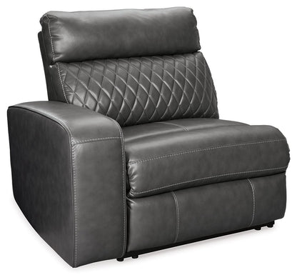 Samperstone - Power Reclining Sectional - Hornell Furniture Outlet