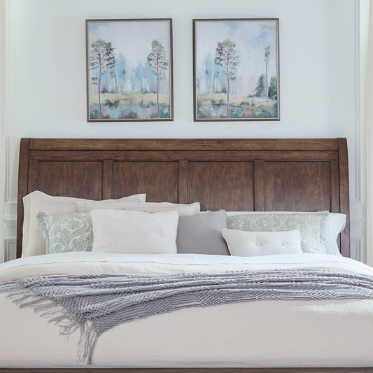 Twin Lakes - Sleigh Headboard - Hornell Furniture Outlet