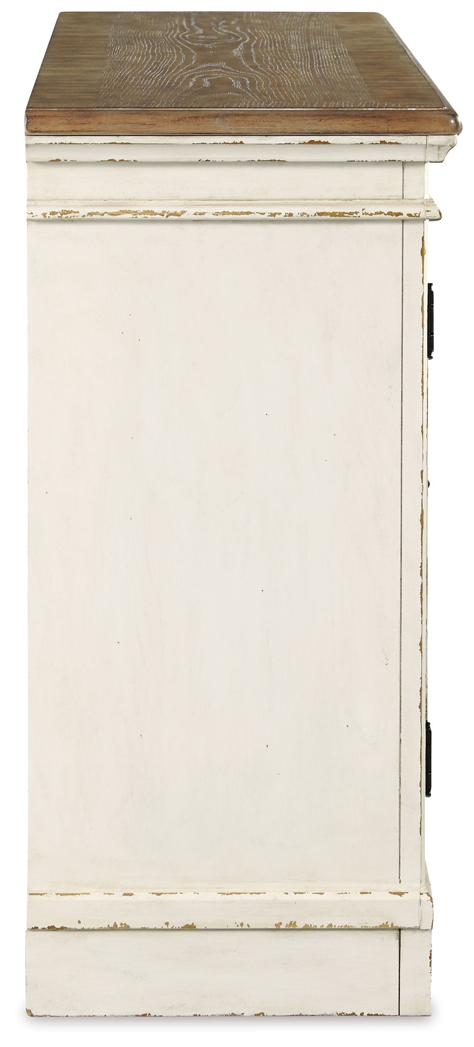 Realyn - Chipped White - Dining Room Server - Hornell Furniture Outlet