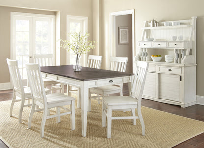 Cayla - Dining Set - Two - Tone - Hornell Furniture Outlet
