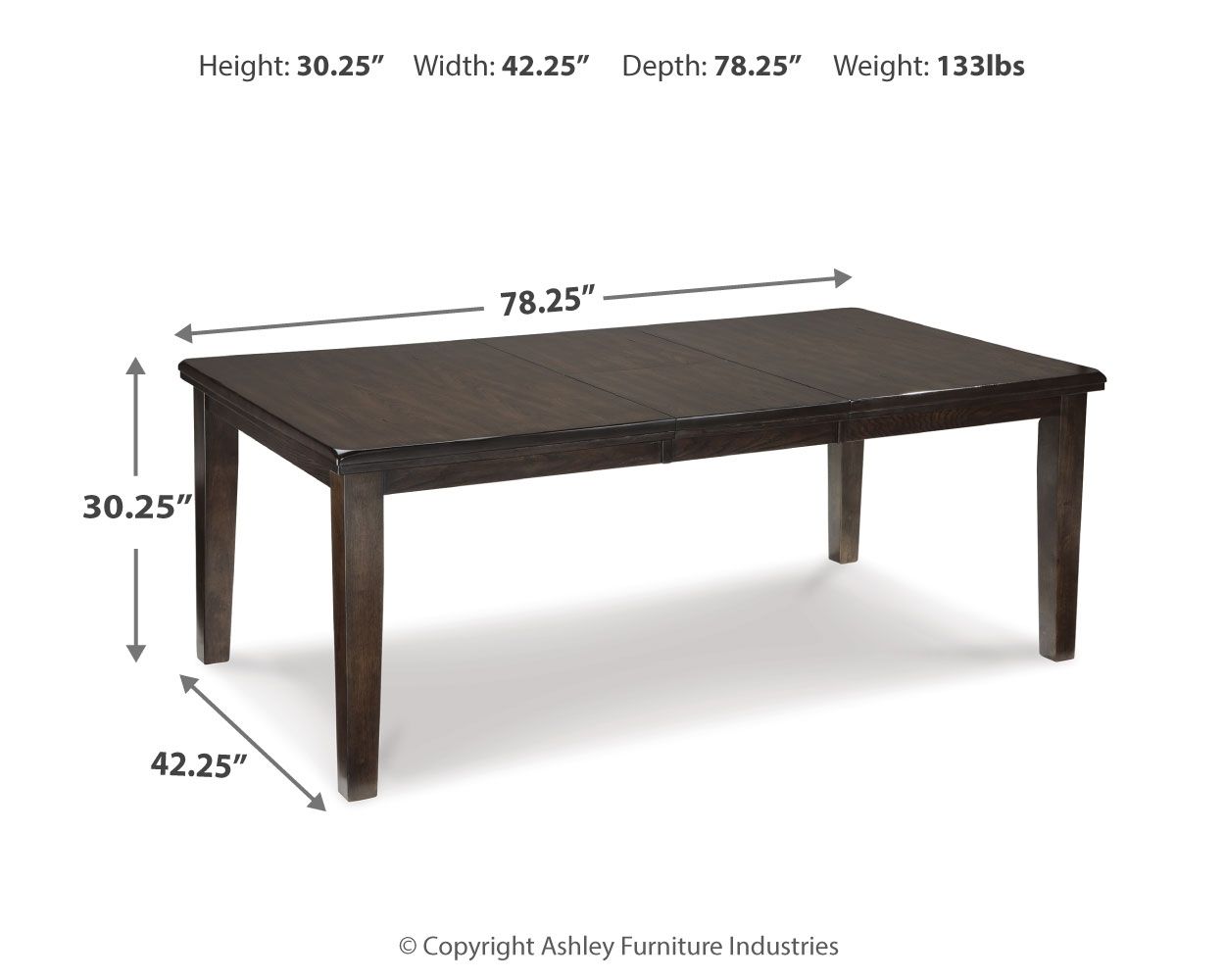 Haddigan - Dining Room Extension Table - Hornell Furniture Outlet