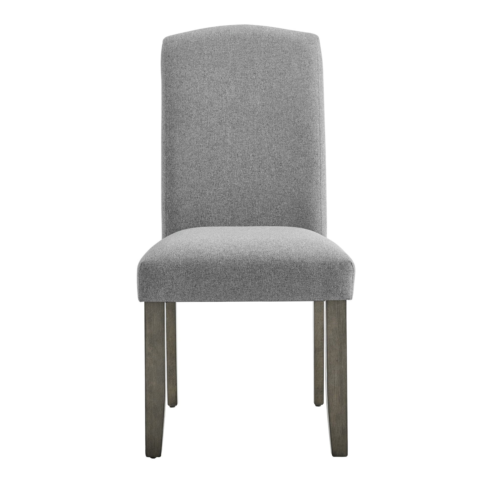 Emily - Dining Side Chair (Set of 2) - Dark Gray - Hornell Furniture Outlet