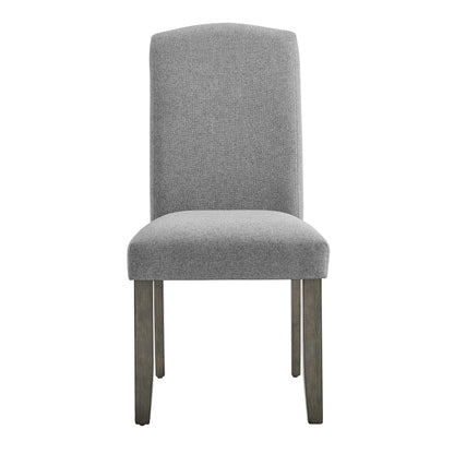 Emily - Dining Side Chair (Set of 2) - Dark Gray - Hornell Furniture Outlet