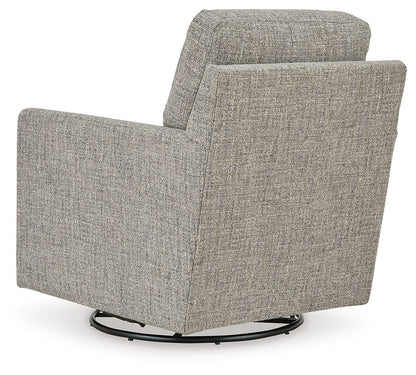 Bralynn - Linen - Swivel Glider Accent Chair - Hornell Furniture Outlet