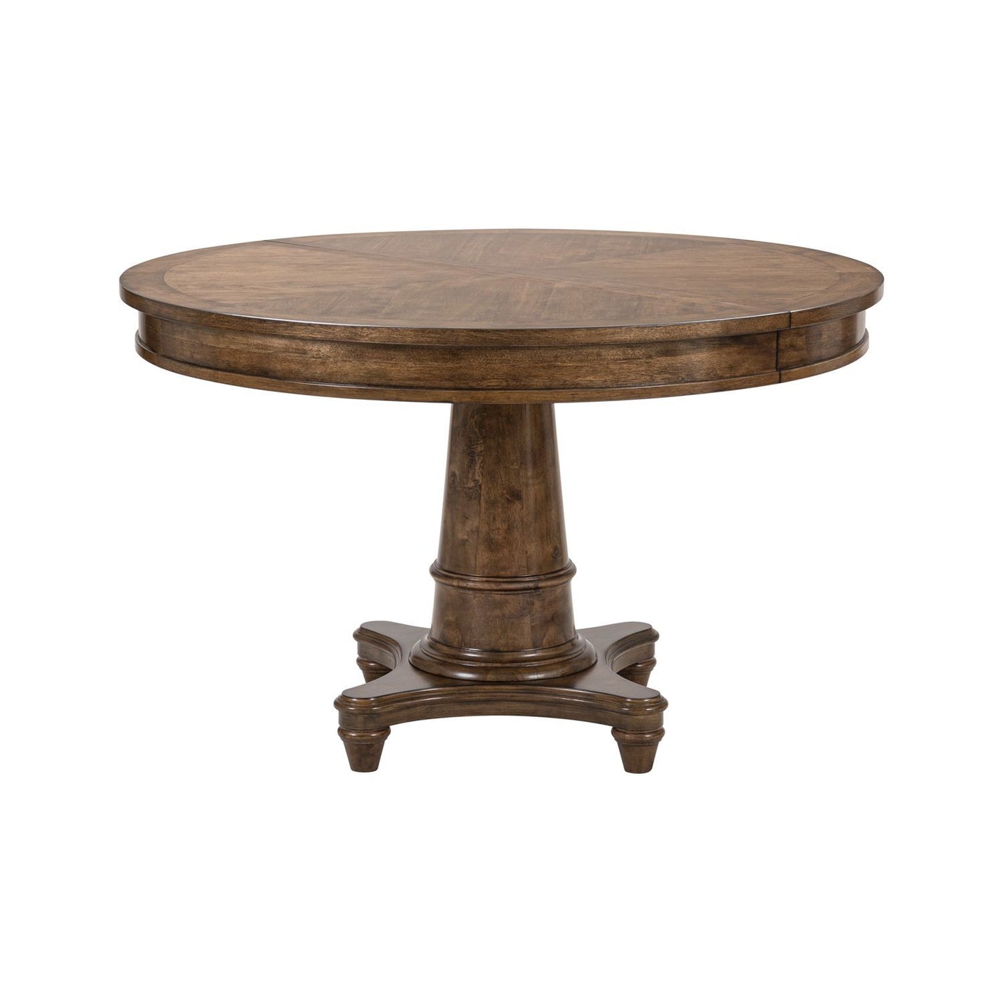 Harrison Heights - Pedestal Table Set - Sienna - Hornell Furniture Outlet