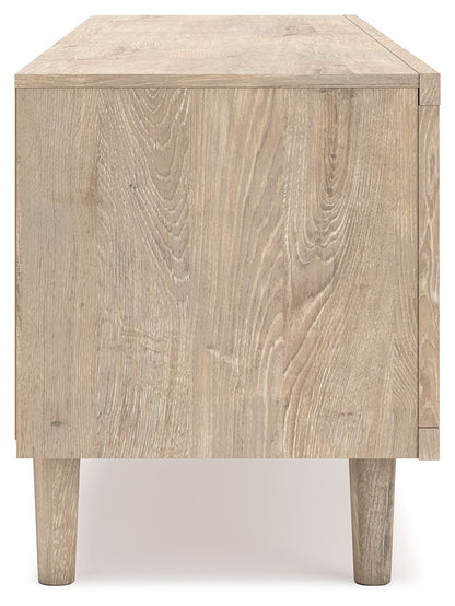 Cielden - Two - tone - Extra Large TV Stand - Hornell Furniture Outlet