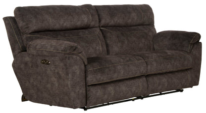Sedona - Power Headrest Lay Flat Reclining Sofa - Hornell Furniture Outlet