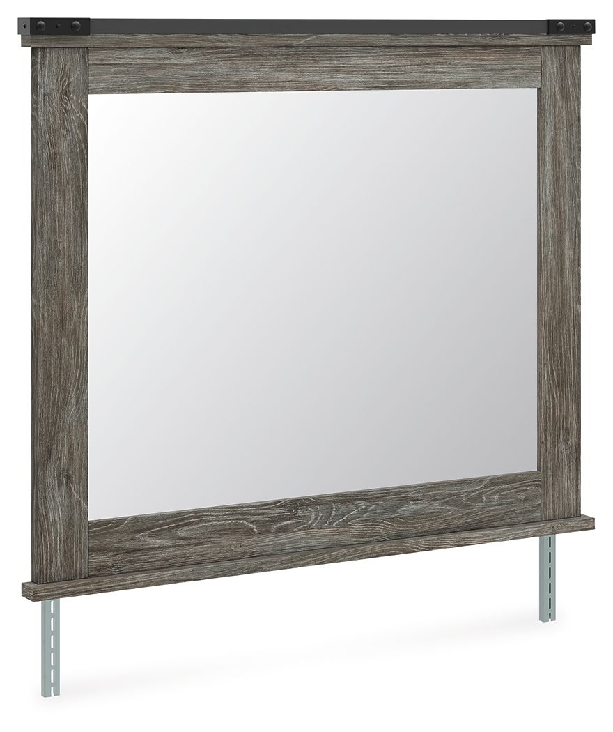 Frandern - Gray - Bedroom Mirror - Hornell Furniture Outlet