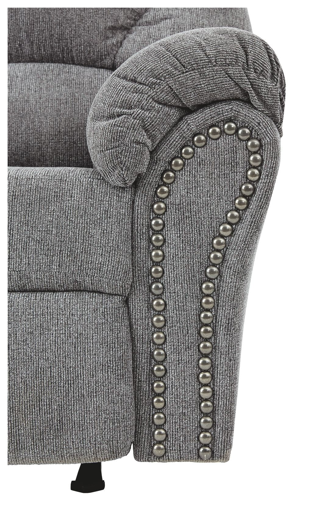 Allmaxx - Pewter - Rocker Recliner - Hornell Furniture Outlet