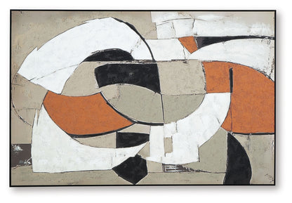 Anchorstone - Wall Art - Multi - Hornell Furniture Outlet