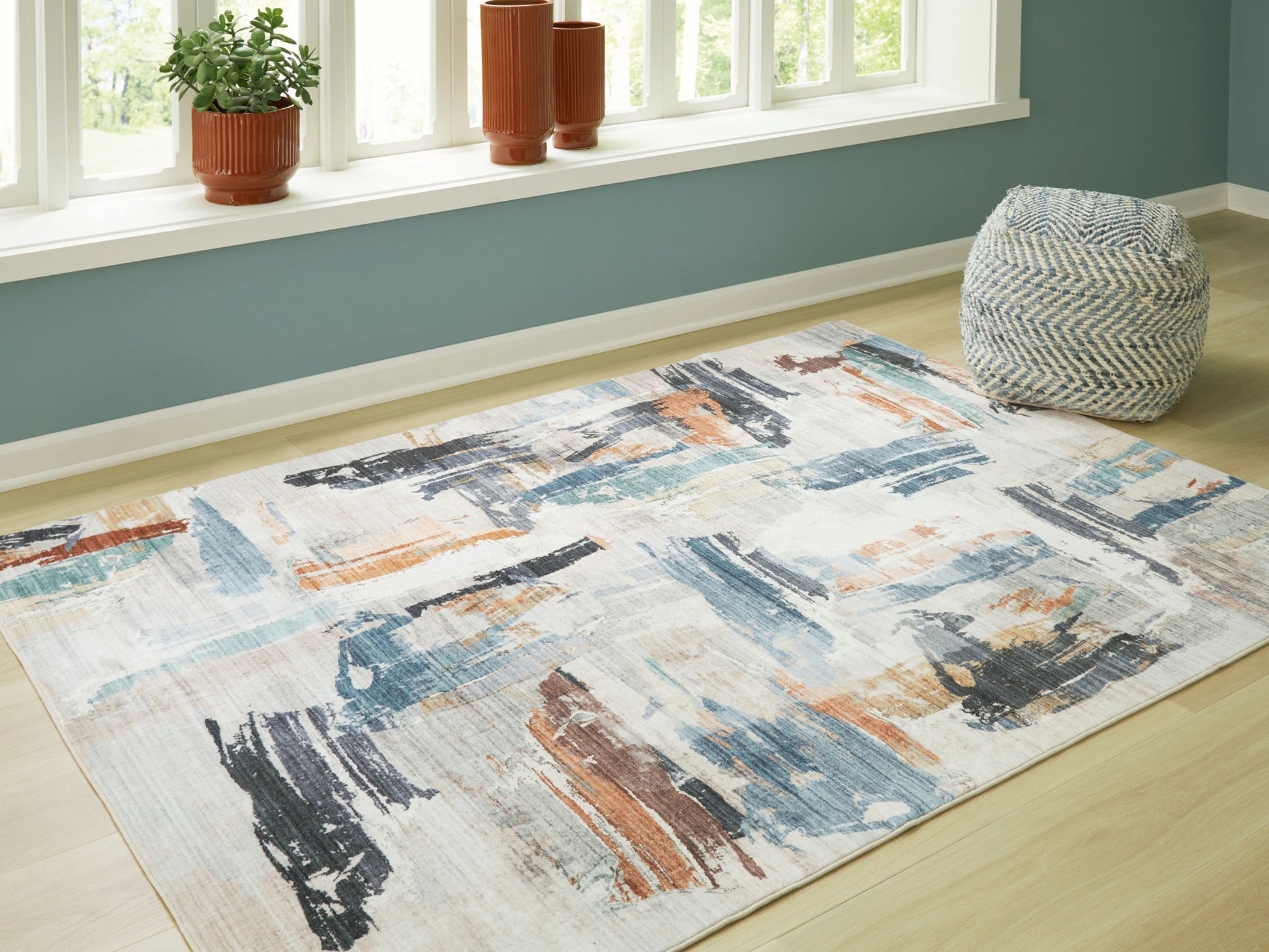 Hessland - Washable Rug - Hornell Furniture Outlet