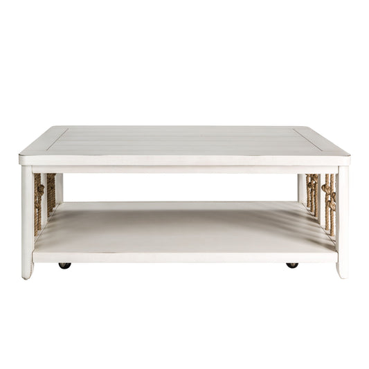 Dockside - Cocktail Table - White - Hornell Furniture Outlet