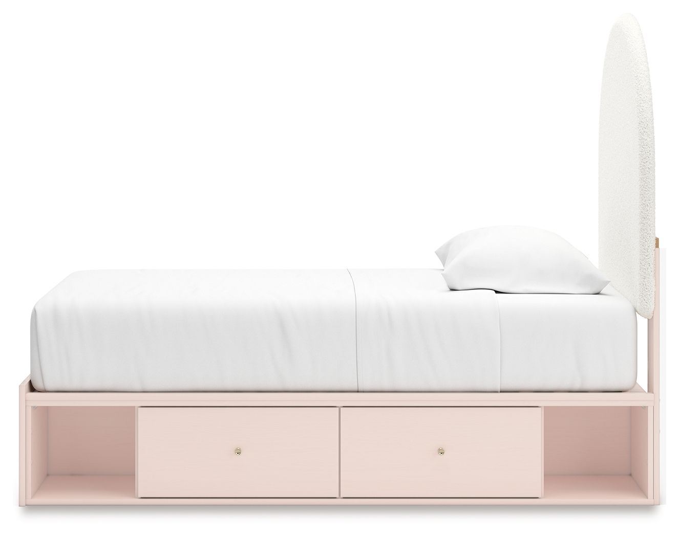 Wistenpine - Upholstered Panel Bed With Storage - Hornell Furniture Outlet