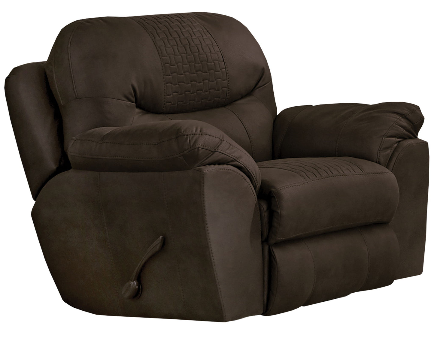 Legend - Glider Recliner - Chocolate - Hornell Furniture Outlet