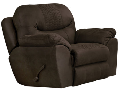 Legend - Glider Recliner - Chocolate - Hornell Furniture Outlet